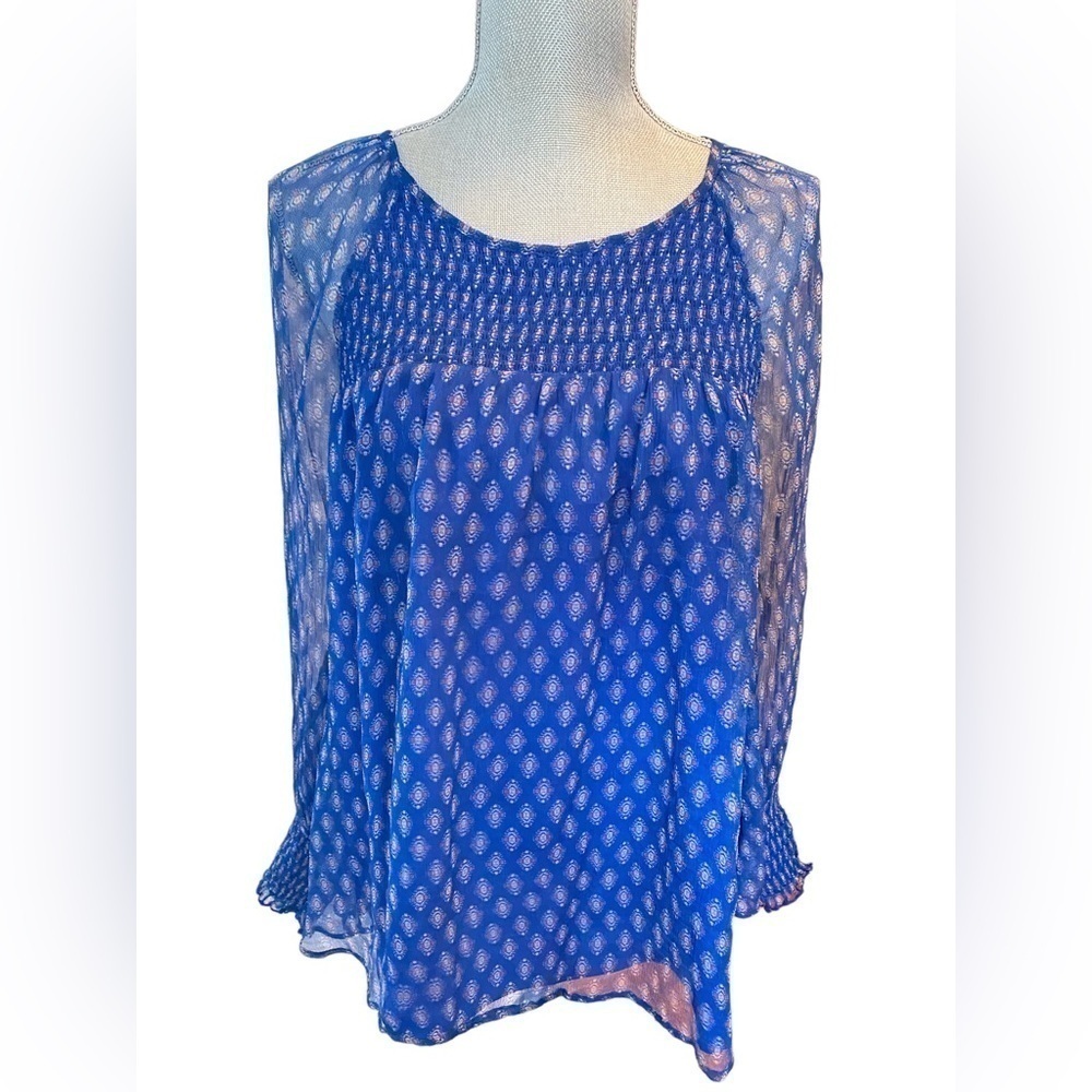 SUNDANCE PEASANT TOP (0875)